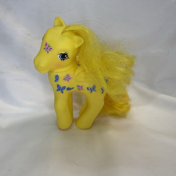 Vintage 1987 My Little Pony Dancing Butterflies G1 Pegasus Hasbro Hong Kong - Picture 1 of 5
